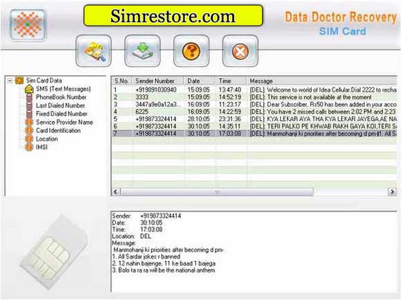 Screenshot of Sel Tracker