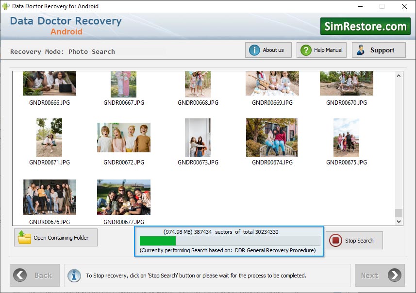 Doctor Recovery Scanning Disk Process