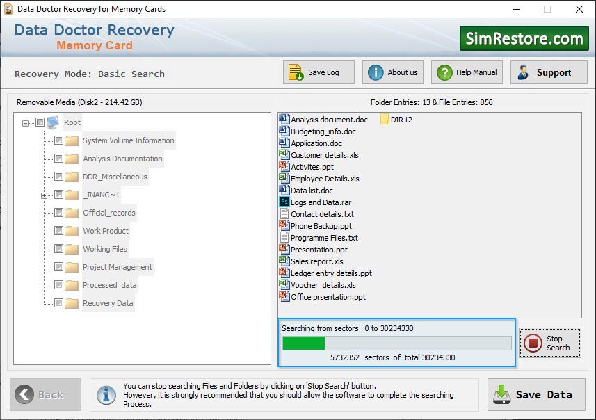 Data Recovery Disk Scanning Process Data Recovery Disk Scanning Process